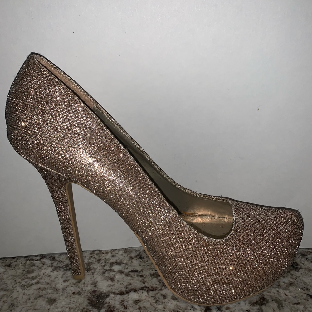 Sparkly heels